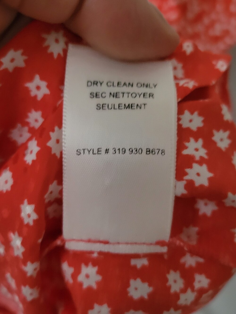 Rebecca Taylor Malia Red Floral Blouse size 6 new - Picture 8 of 12